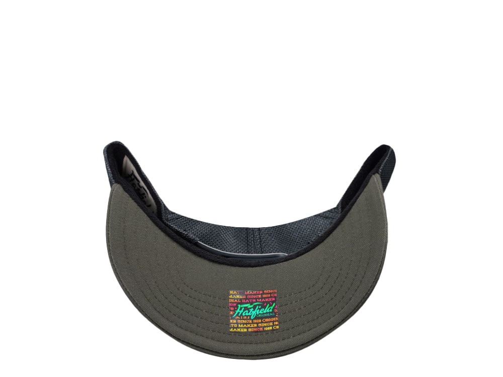 Hatfield Sunset White Dark Green Trucker Snapback Gorra