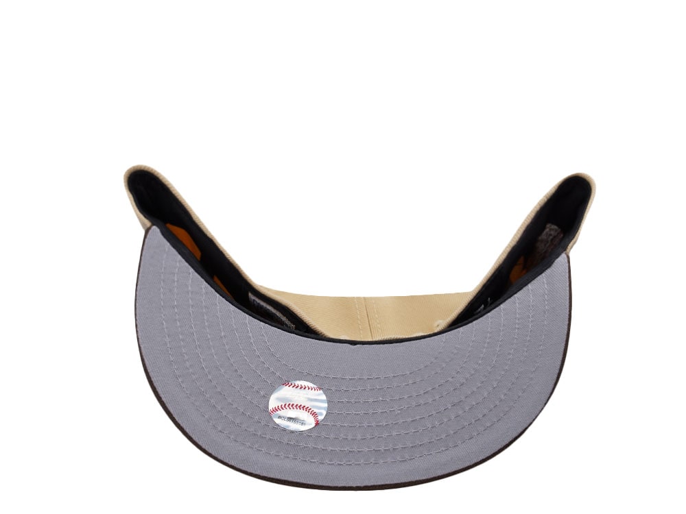 New Era Houston Astros 45th Anniversary Vegas Gold Two Tone Edition 59Fifty Fitted Gorra