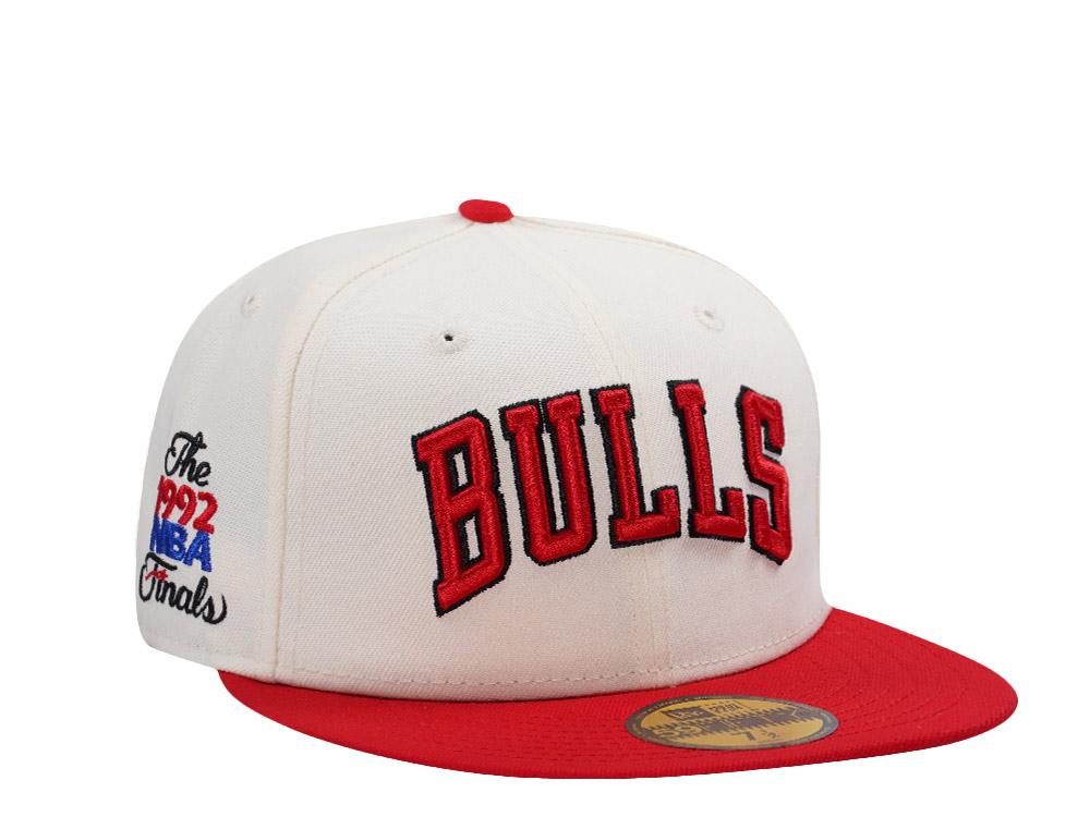 New Era Chicago Bulls NBA Finals 1992 Chrome Two Tone Edition 59Fifty Fitted Gorra