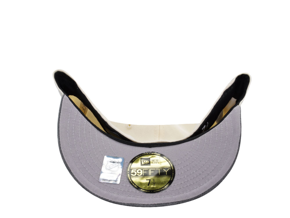 New Era Anaheim Ducks 10th Anniversary Chrome Two Tone Edition 59Fifty Fitted Gorra