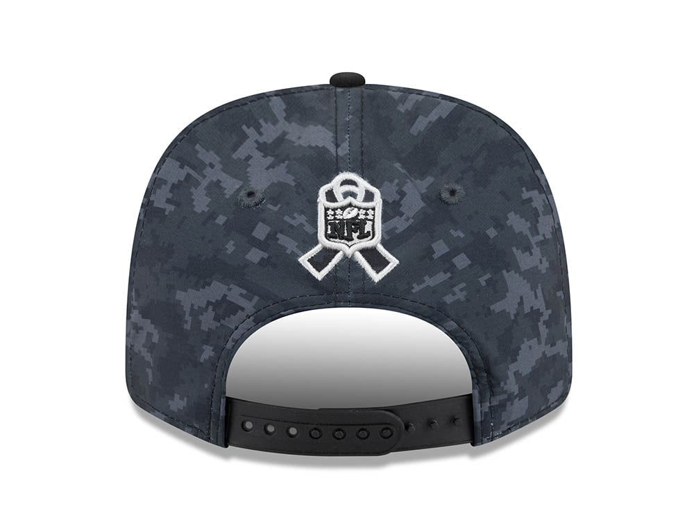 New Era San Francisco 49ers NFL Salute to Service 2026 Digi Camo Black 9Seventy Stretch Snapback Gorra