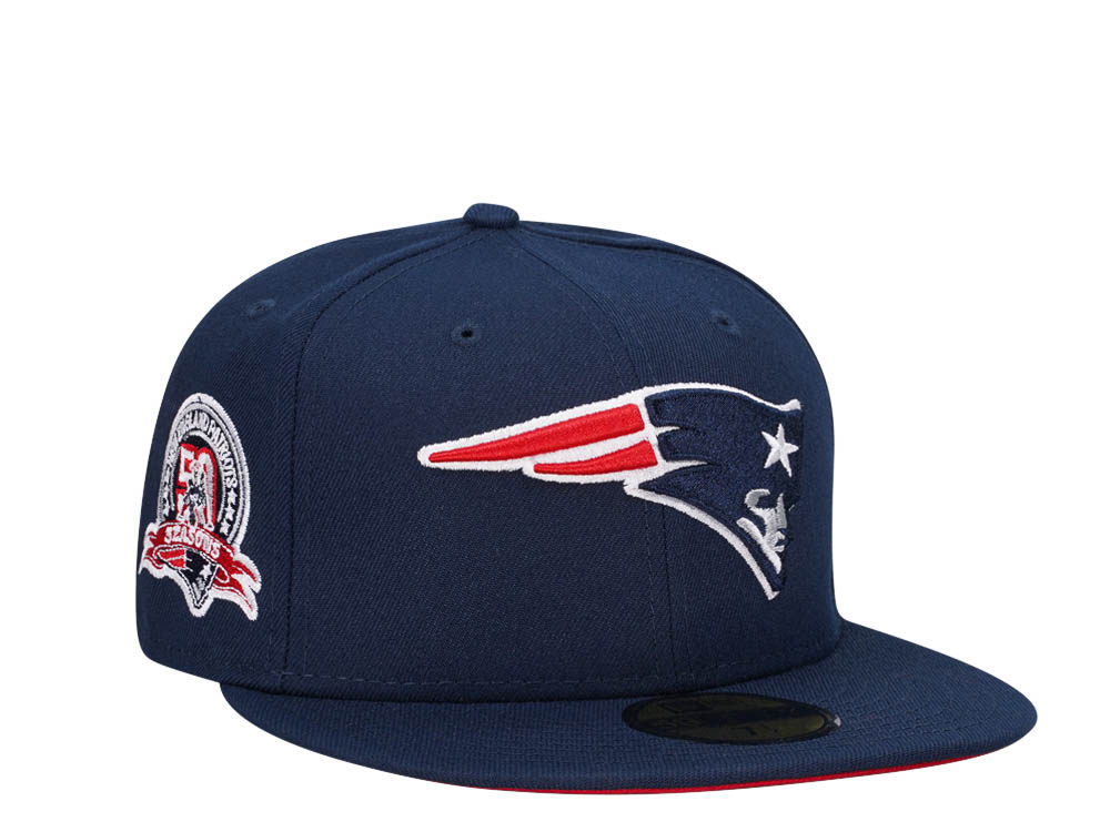 New Era New England Patriots 50 Seasons Navy Edition 59Fifty Fitted Gorra