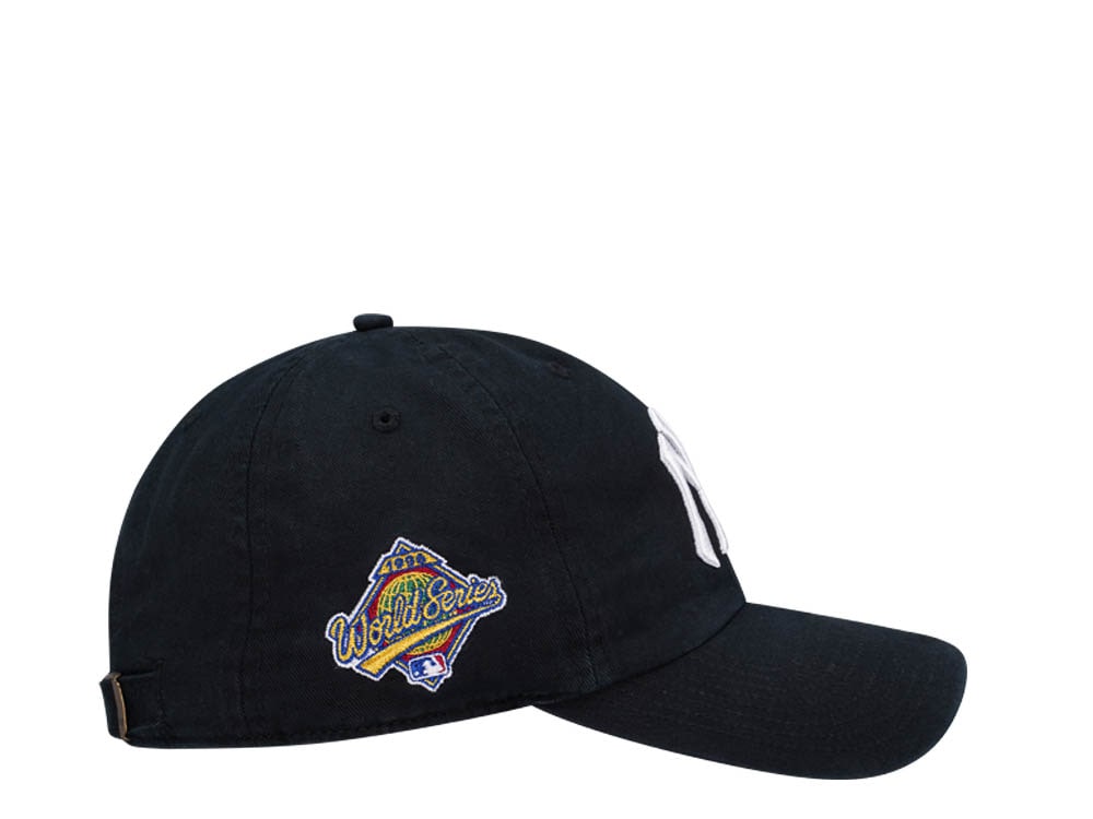 47Brand New York Yankees World Series 1996 Black Clean Up Strapback Gorra