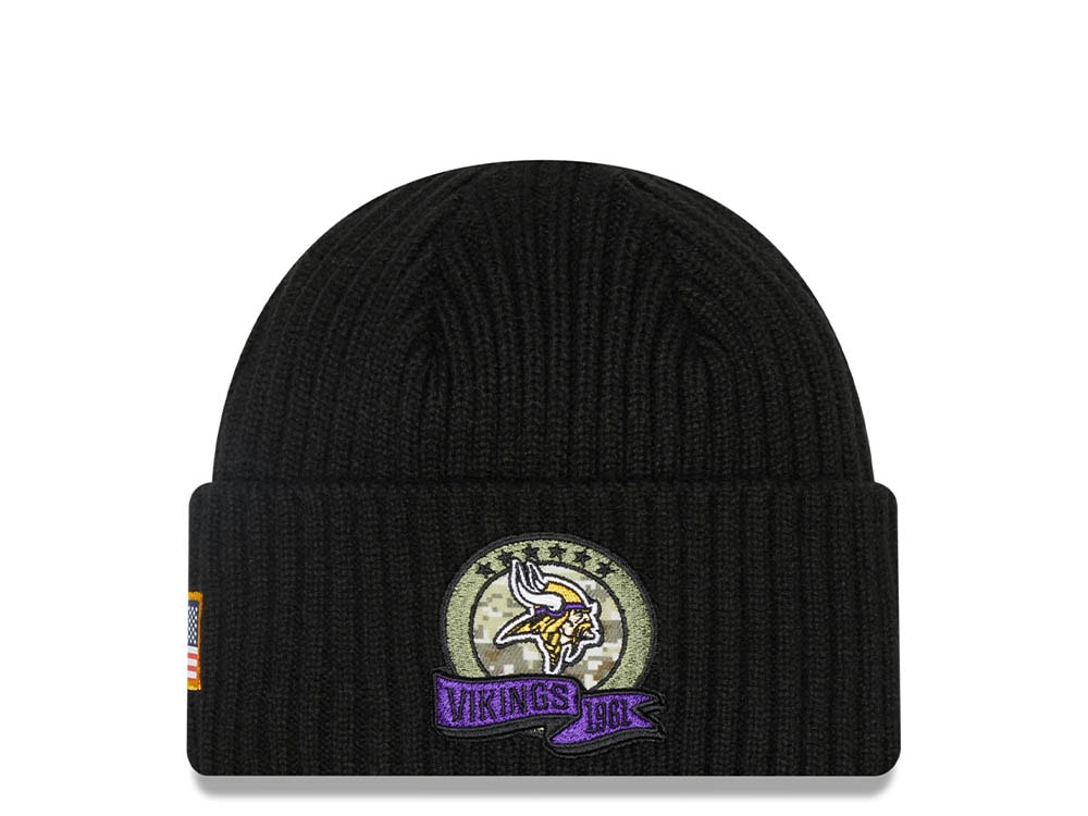 New Era Minnesota Vikings Salute to Service 2022 Gorra