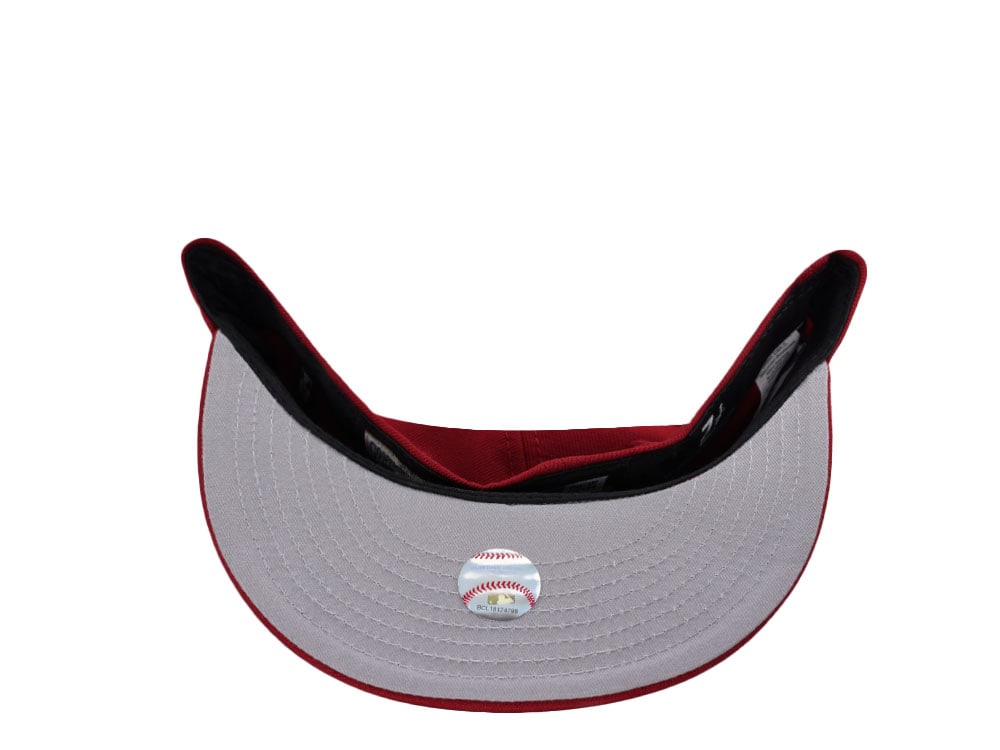 New Era New York Yankees World Series Champions 2000 Red Prime Edition 59Fifty Fitted Gorra