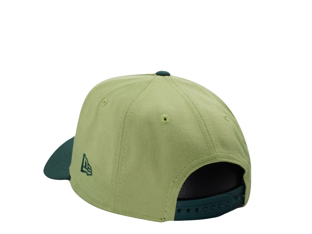 New Era Los Angeles Dodgers Japan Lucky Cat Matcha Two Tone Edition 9Forty A Frame Snapback Gorra