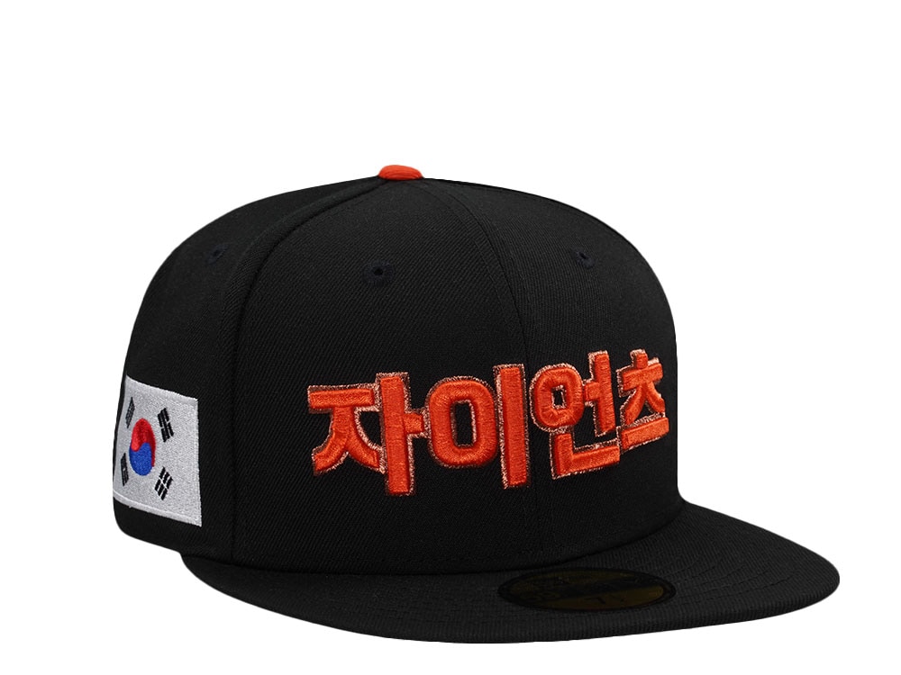 New Era San Francisco Giants Korean Heritage Black Prime Edition 59Fifty Fitted Gorra