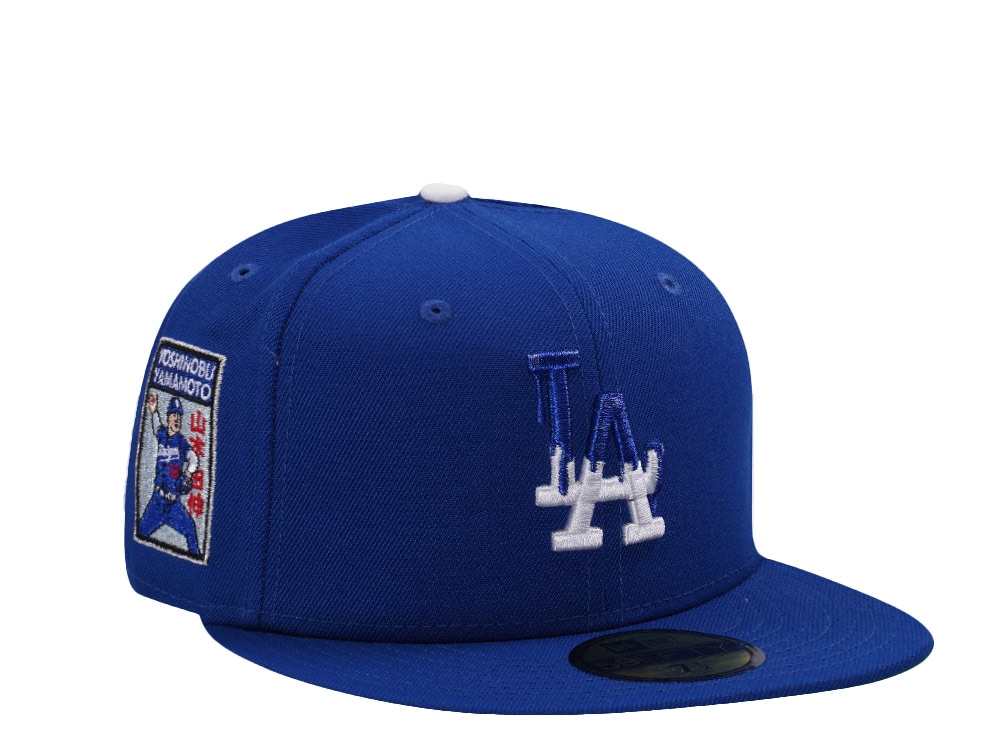 New Era Los Angeles Dodgers Yamamoto Royal Blue Prime Edition 59Fifty Fitted Gorra