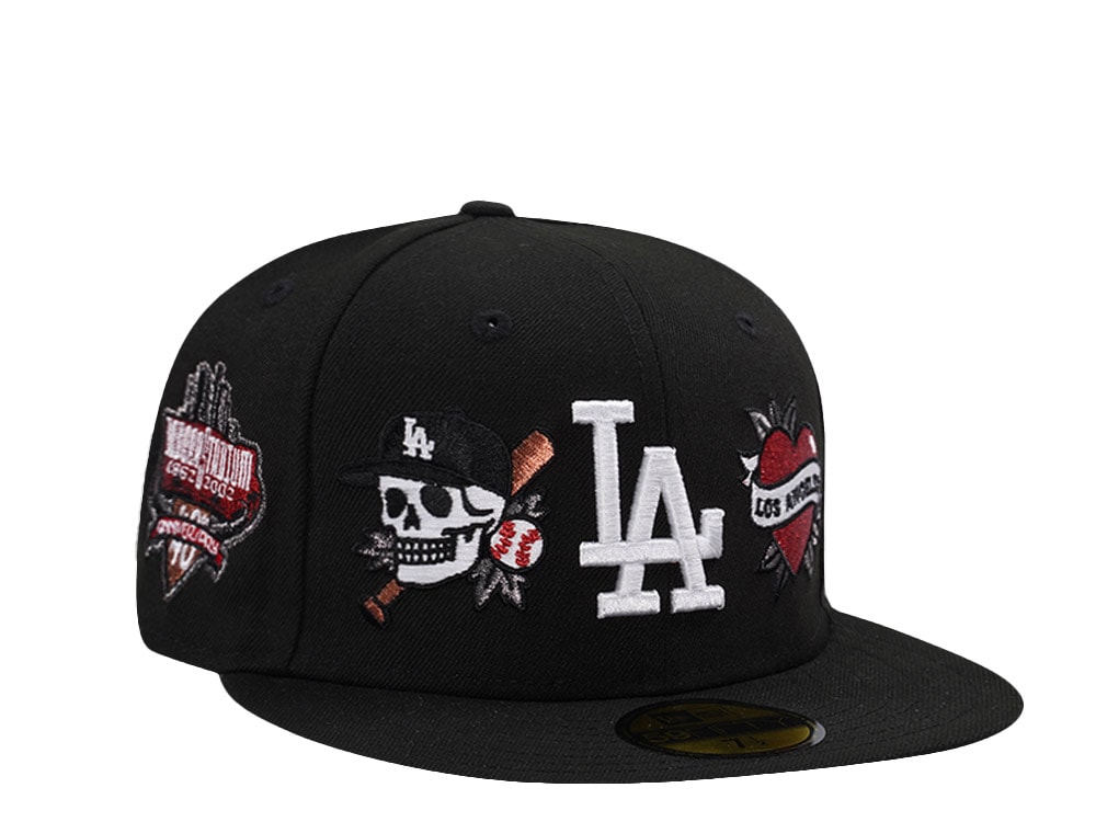 New Era Los Angeles Dodgers 40th Anniversary Tattoo Black Prime Edition 59Fifty Fitted Gorra