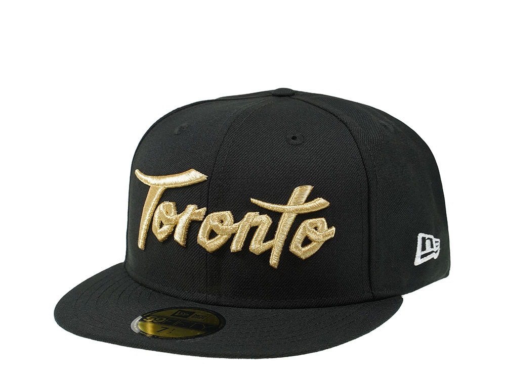 New Era Toronto Raptors City Gold Edition 59Fifty Fitted Gorra