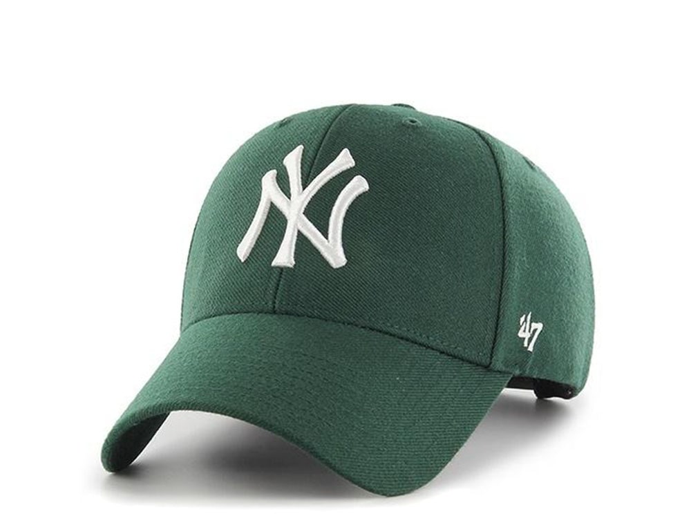 47brand New York Yankees Dark Green Classic Snapback Gorra
