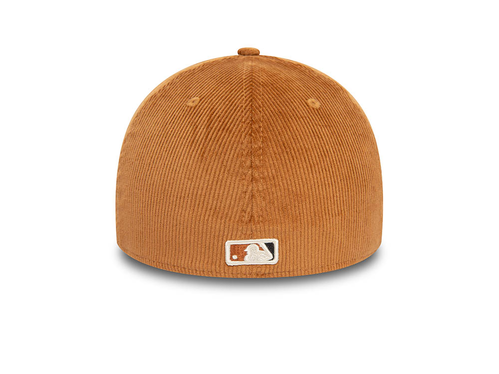 New Era Los Angeles Dodgers Cord Brown 39Thirty Stretch Gorra