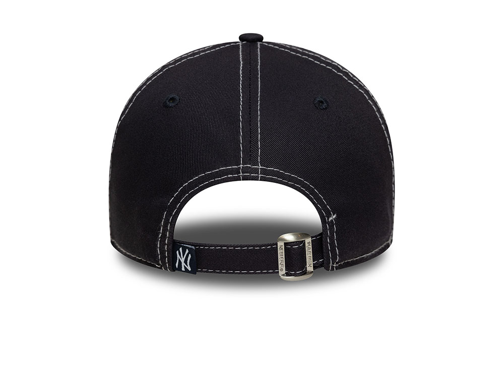 New Era New York Yankees Navy Contrast Stitch 9Twenty Snapback Gorra