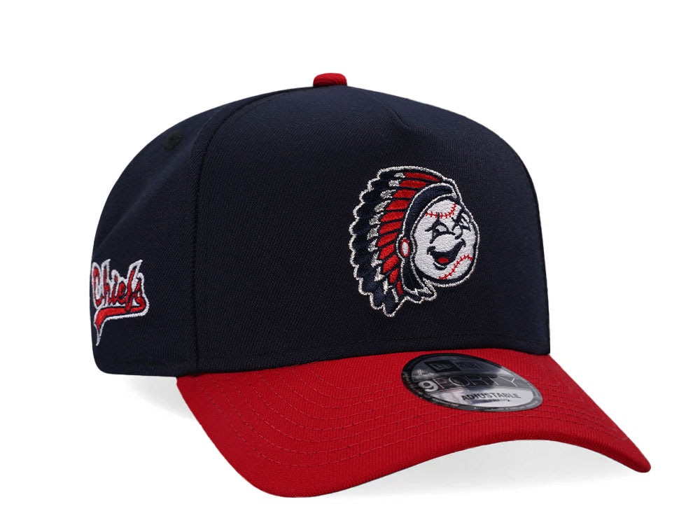 New Era Peoria Chiefs Navy Two Tone Edition 9Forty A Frame Snapback Gorra