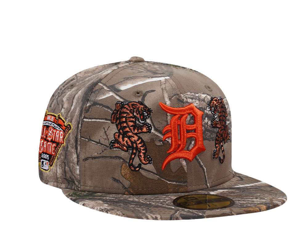New Era Detroit Tigers All Star Game 2005 Tiger Realtree Edition 59Fifty Fitted Gorra