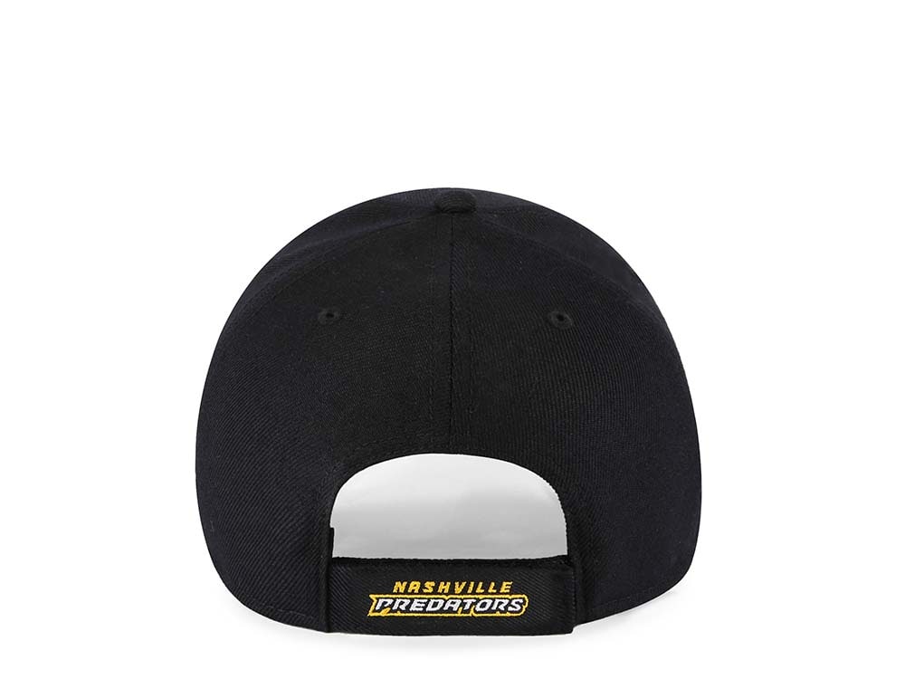 47Brand Nashville Predators Classic Black Strapback Gorra