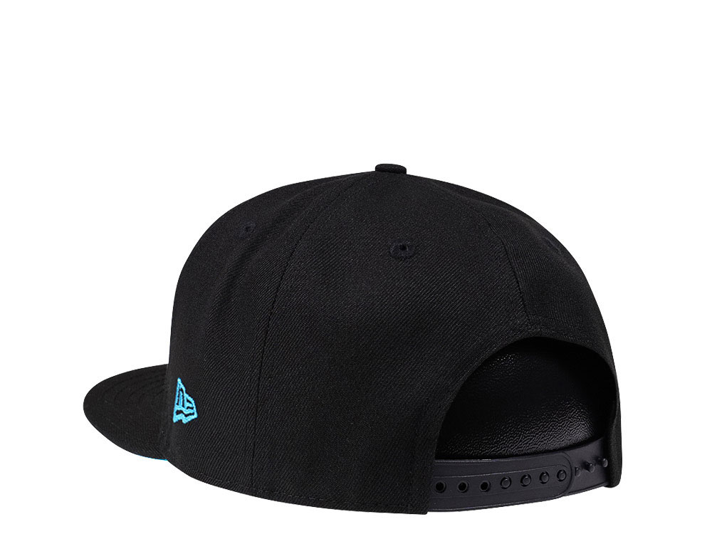 New Era Miami Marlins Black and Teal Edition 9Fifty Snapback Gorra