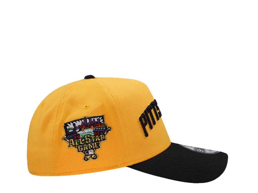 New Era Pittsburgh Pirates All Star Game 2006 Yellow Two Tone Edition 9Forty A Frame Snapback Gorra