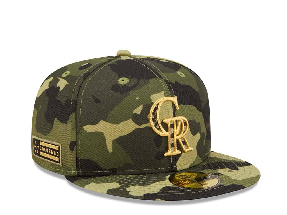 New Era Colorado Rockies Armed Forces Day 2022 59Fifty Fitted Gorra