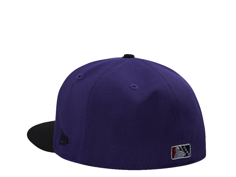 New Era Great Lakes Loons Dogmen Purple Two Tone Edition 59Fifty Fitted Gorra