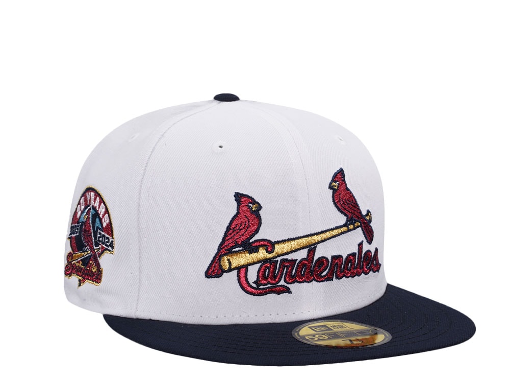 New Era Springfield Cardinals 20 Years Metallic Throwback Two Tone Edition 59Fifty Fitted Gorra