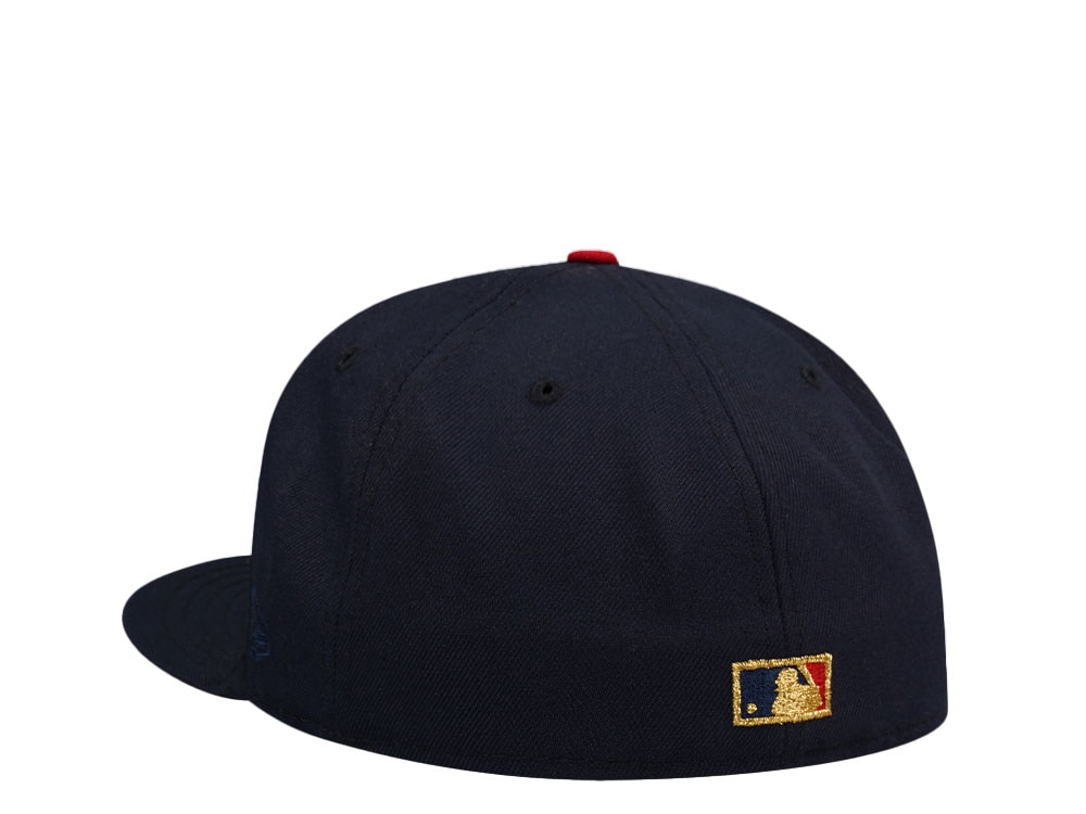 New Era Cleveland Indians American League Throwback Edition 59Fifty Fitted Gorra