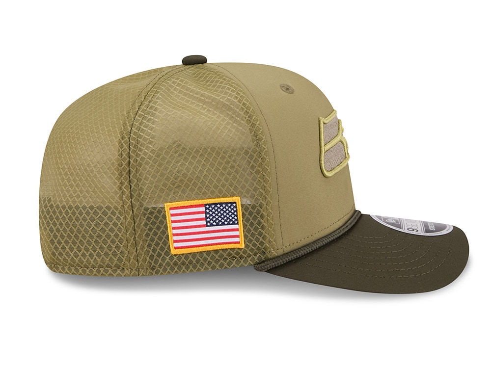 New Era Seattle Seahawks Salute To Service 2025 9Seventy Snapback Gorra