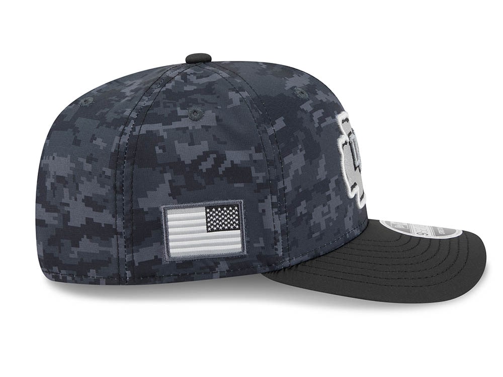 New Era Kansas City Chiefs NFL Salute to Service 2026 Digi Camo Black 9Seventy Stretch Snapback Gorra
