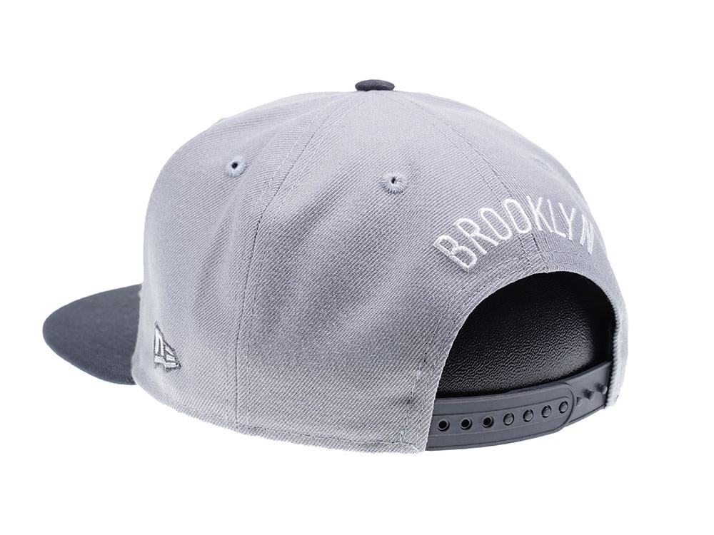 New Era Brooklyn Nets Graphite Heather Edition 9Fifty Snapback Gorra
