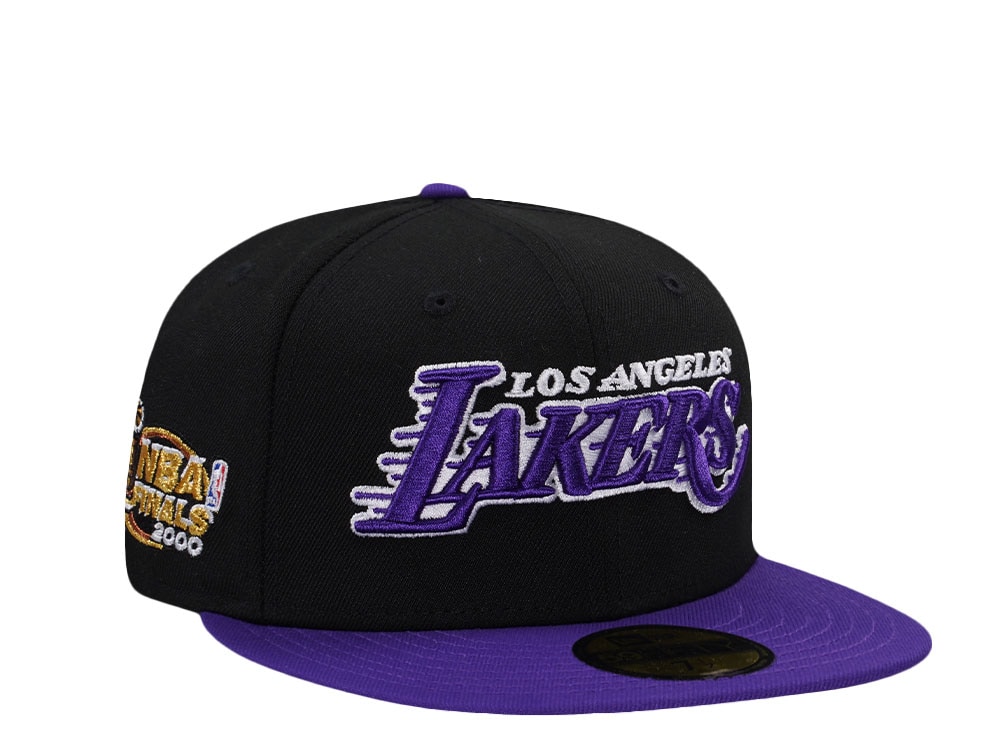 New Era Los Angeles Lakers NBA Finals Black Two Tone Edition 59Fifty Fitted Gorra