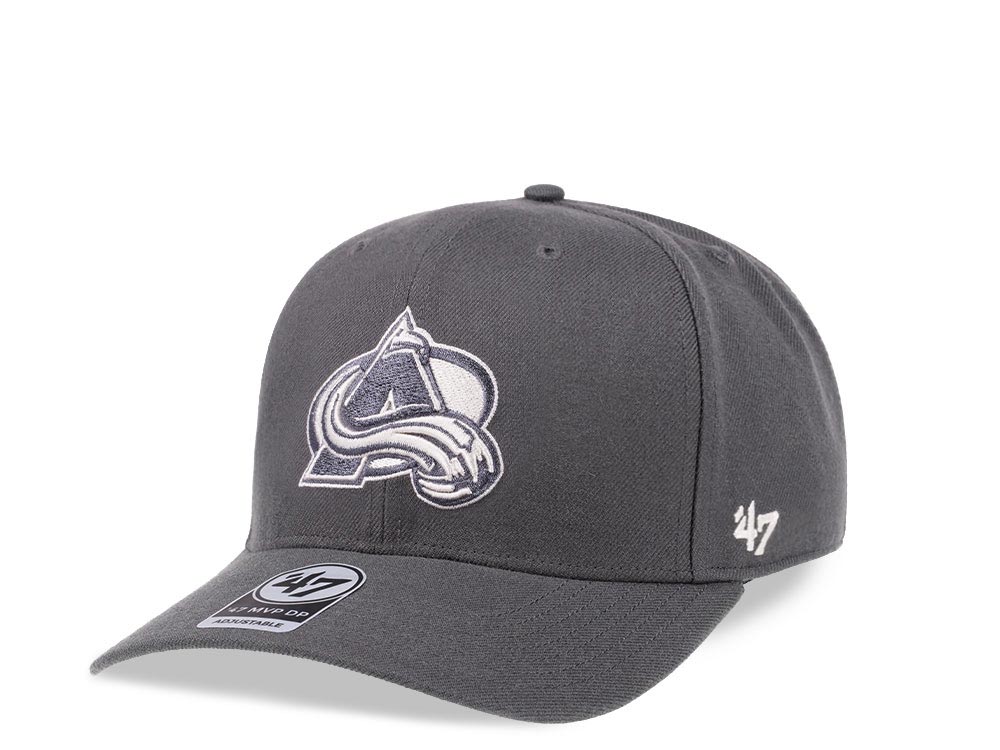 47Brand Colorado Avalanche Frozen Steel Classic DP Snapback Gorra