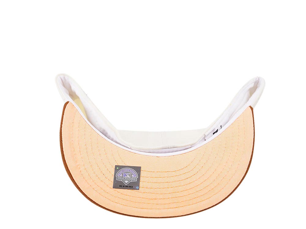 New Era Albany Polecats Cream Bourbon Two Tone Prime Bourbon Two Tone Prime Edition 59Fifty Fitted Gorra