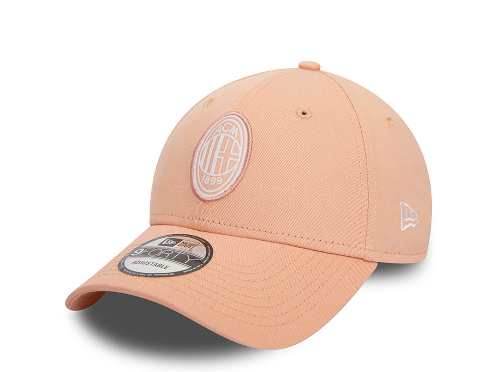 New Era AC Milan Pink Seasonal 9Forty Strapback Gorra
