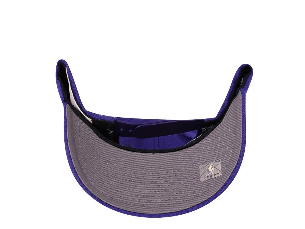 Mitchell & Ness Phoenix Suns Team Ground Red Line Solid Flex Snapback Gorra