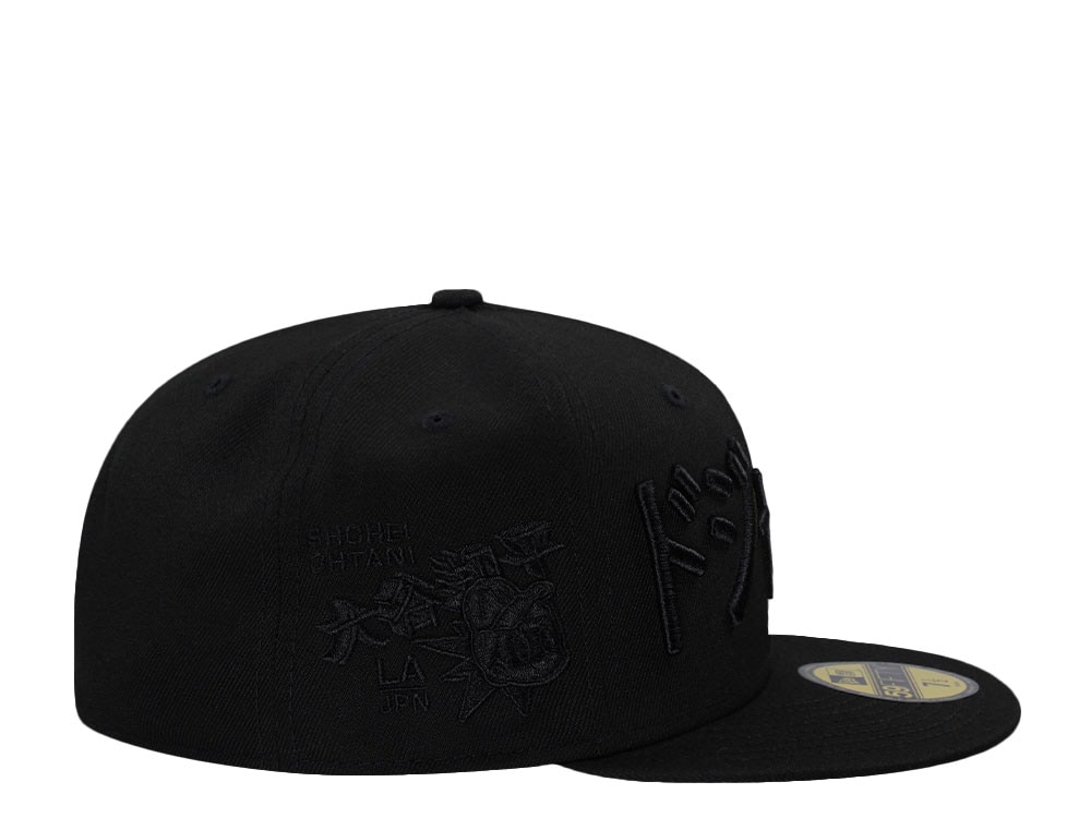 New Era Los Angeles Dodgers Ohtani Blackout Pink Edition 59Fifty Fitted Gorra