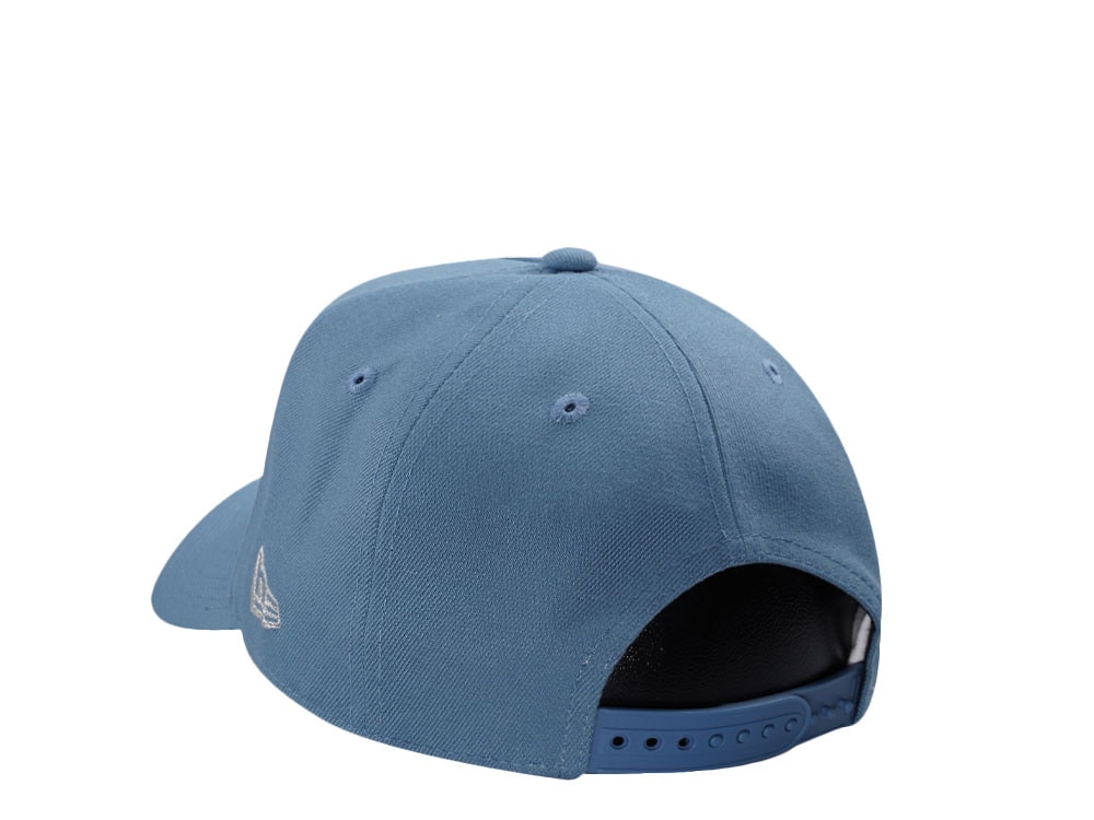 New Era Texas Rangers World Series Champions 2023 Blue Metallic Edition 9Forty A Frame Snapback Gorra
