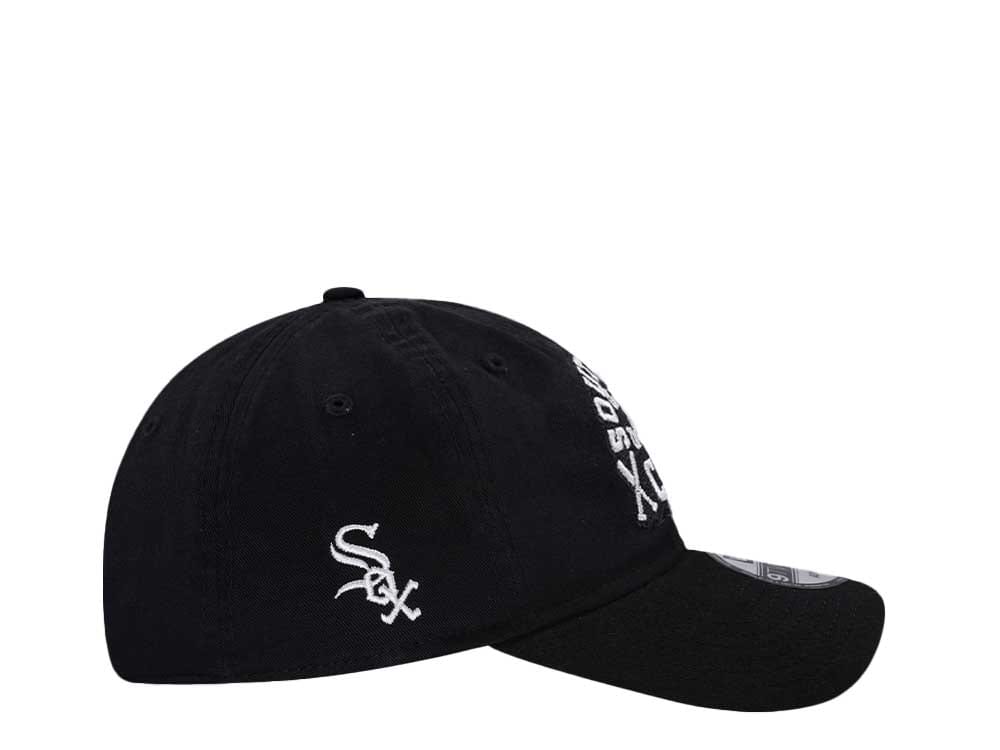 New Era Chicago White Sox Black 9Twenty Strapback Gorra