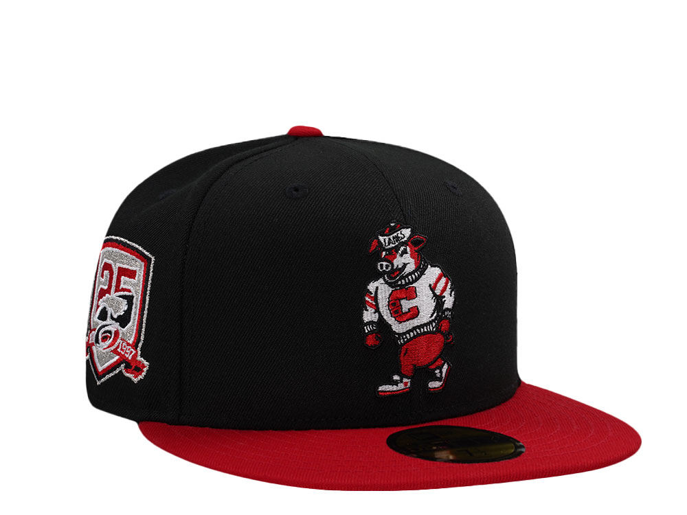 New Era Carolina Hurricanes 25th Anniversary Black Two Tone Edition 59Fifty Fitted Gorra
