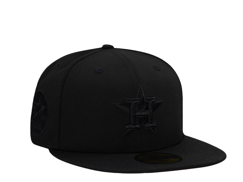 New Era Houston Astros 35th Anniversary Blackout Red Edition 59Fifty Fitted Gorra