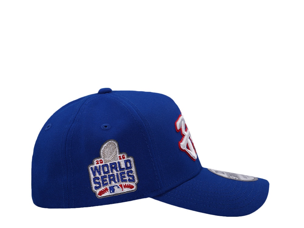 New Era Chicago Cubs World Series 2016 Kanji Royal Blue Prime Edition 9Forty A Frame Snapback Gorra