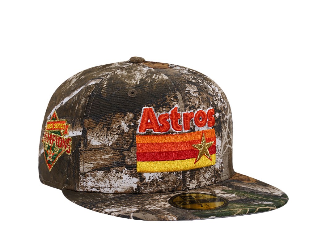 New Era Houston Astros World Series 2022 Realtree Edition 59Fifty Fitted Gorra