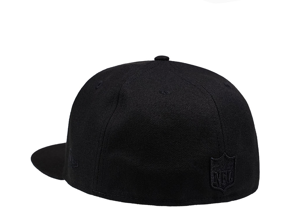 New Era Baltimore Ravens Black on Black Edition 59Fifty Fitted Gorra
