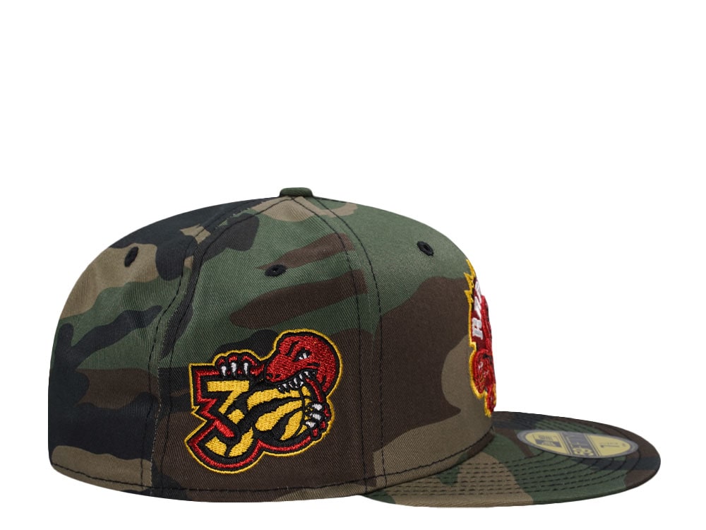 New Era Toronto Raptors 30th Anniversary Camo Prime Edition 59Fifty Fitted Gorra
