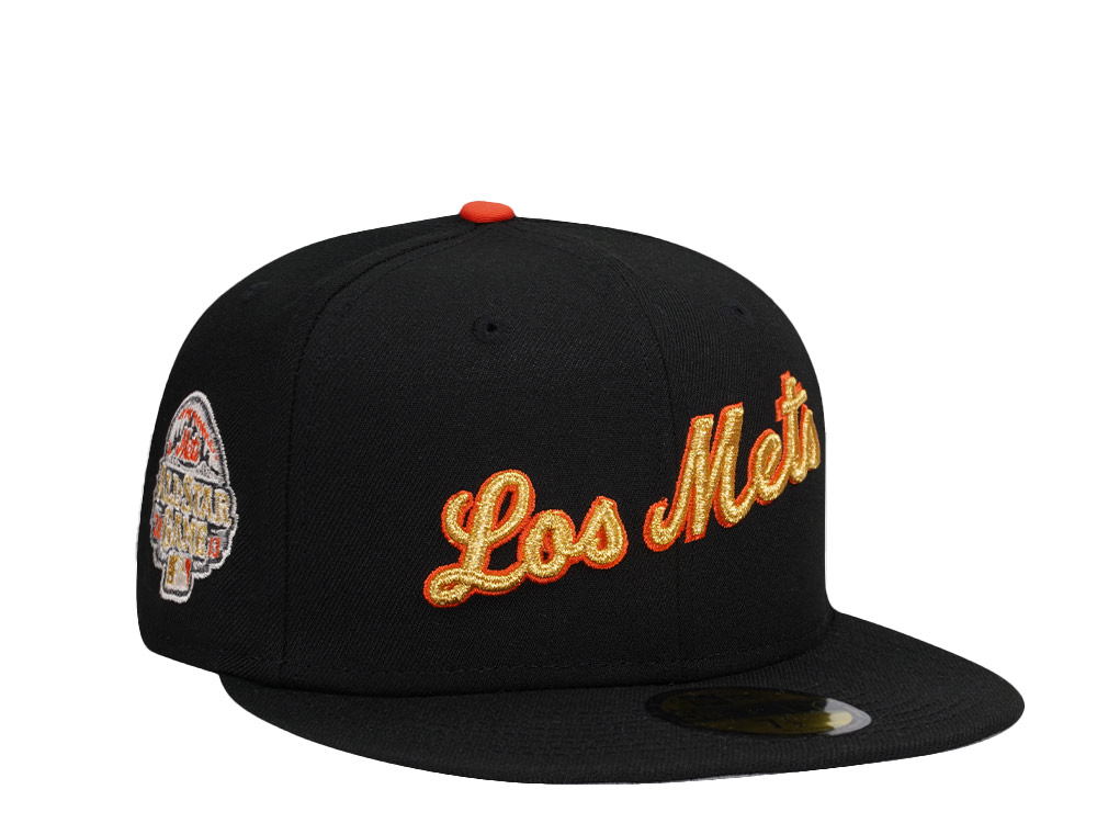 New Era New York Mets All Star Game 2013 Black Gold Edition 59Fifty Fitted Gorra
