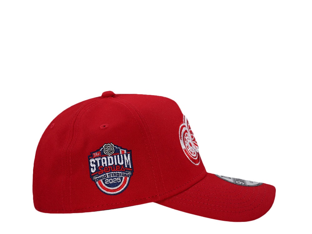 New Era Detroit Red Wings Stadium Series 2025 Red Prime Edition 9Forty A Frame Snapback Gorra