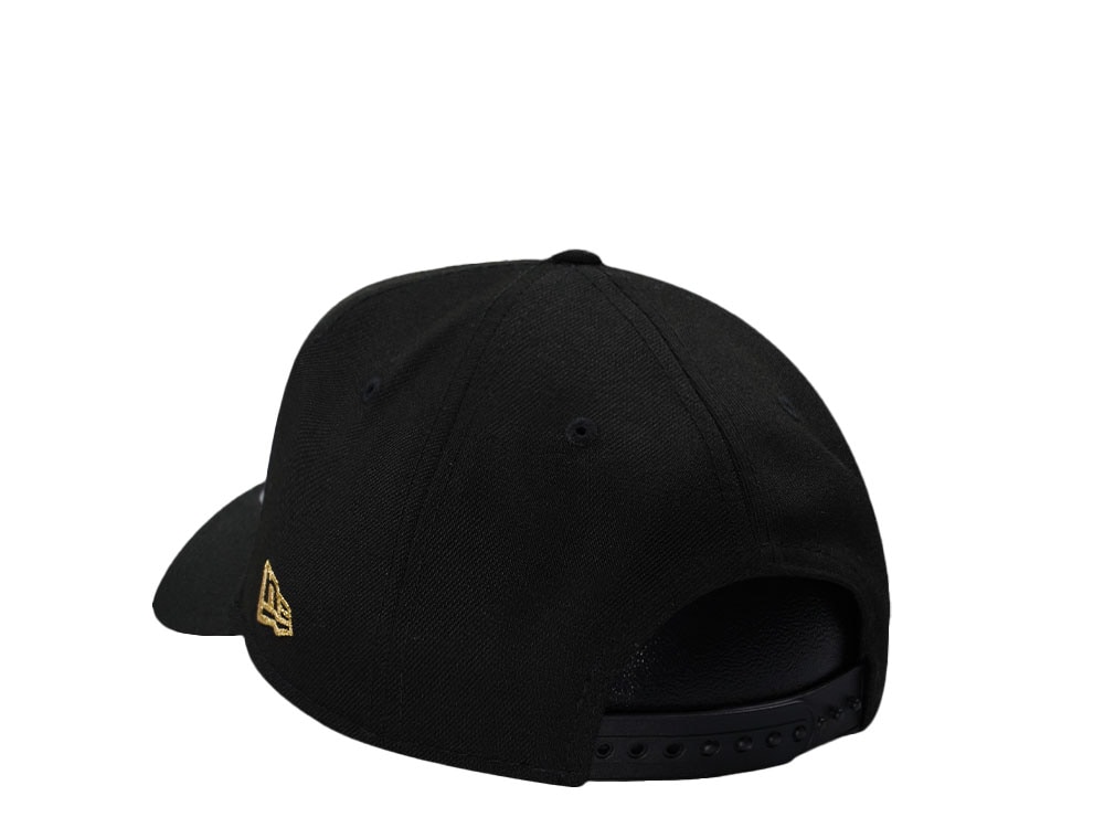 New Era Oakland Athletics World Series 1989 Black Gold 9Forty A Frame Snapback Gorra