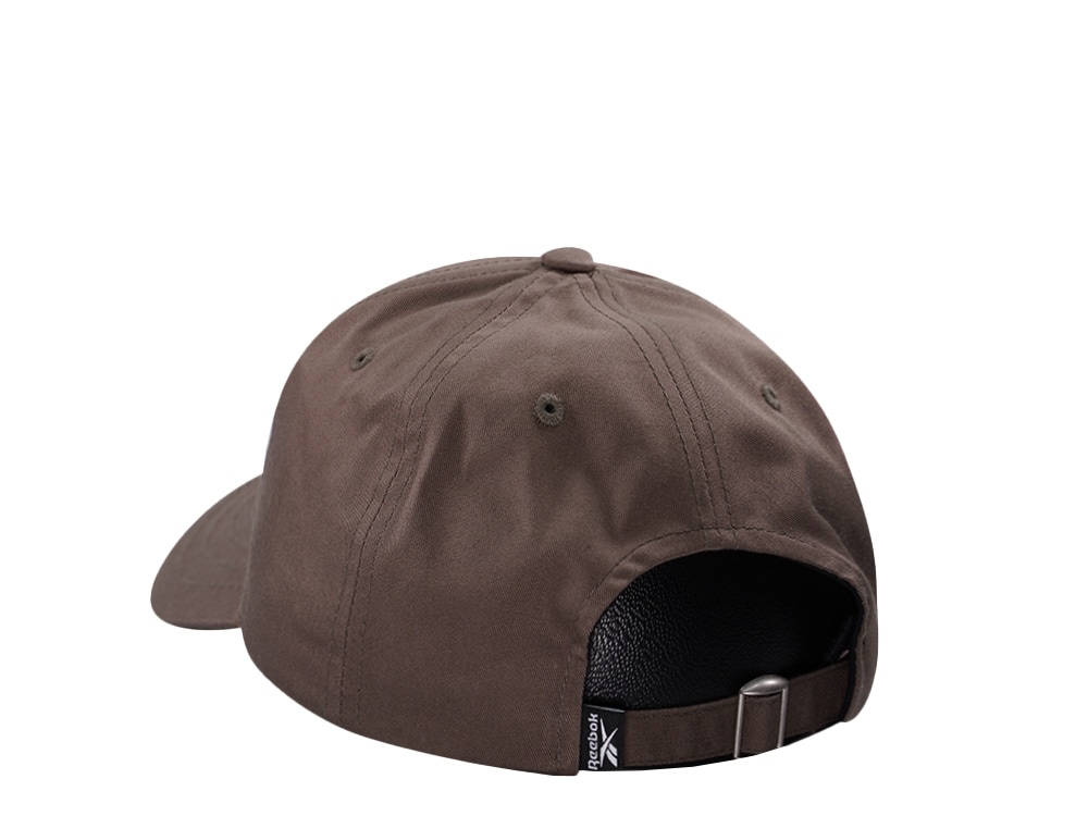 Reebok Mini Logo Gray Strapback Gorra