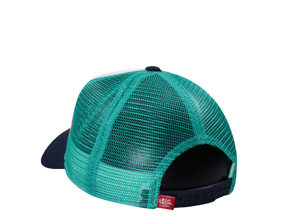 Djinns Suns Up Buns Up Coastal Trucker Snapback Gorra