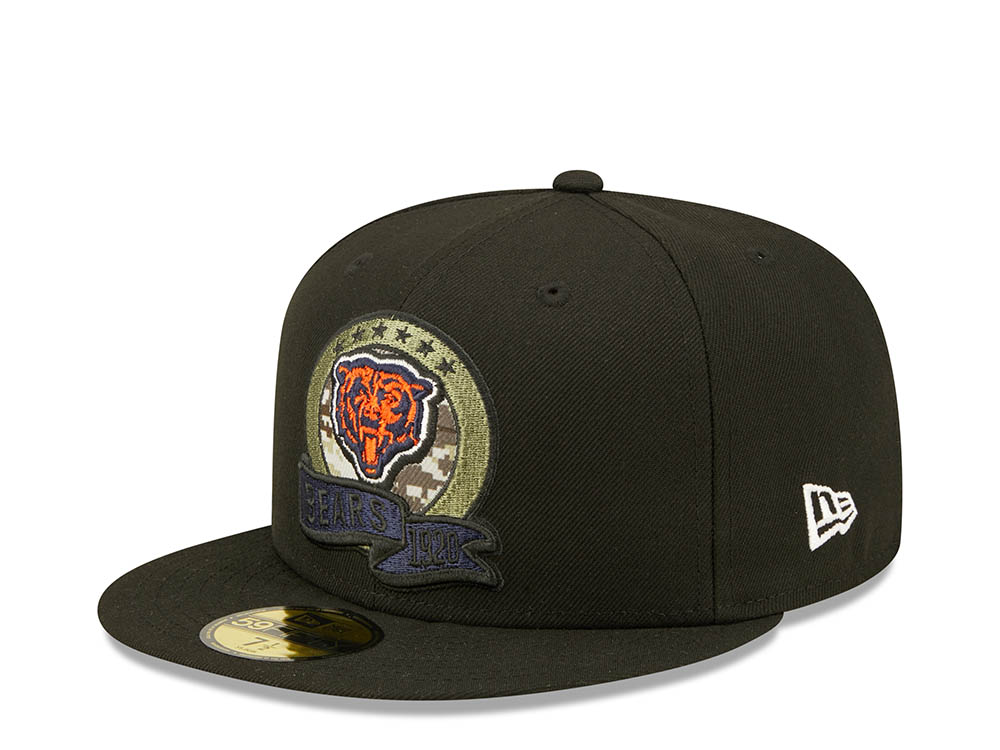 New Era Chicago Bears Salute to Service 2022 Fitted 59Fifty Gorra