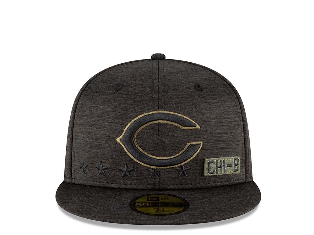 New Era Chicago Bears Salute to Service 2020 Fitted 59Fifty Gorra